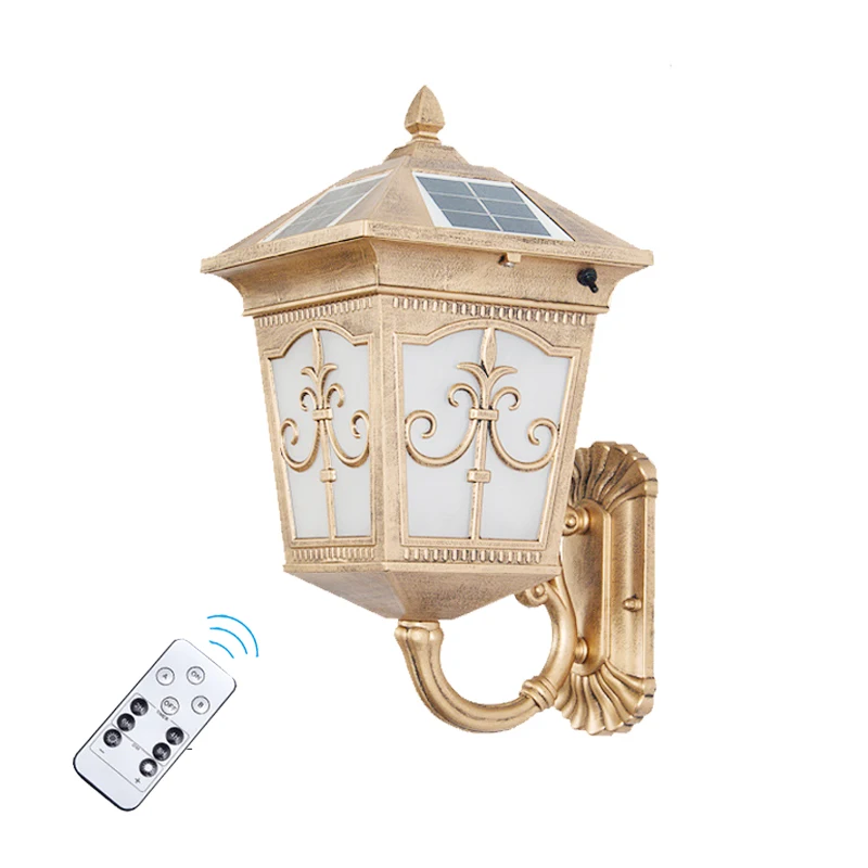 Outdoor Lighting Waterproof - Solar Energy Waterproof Wall Lights for