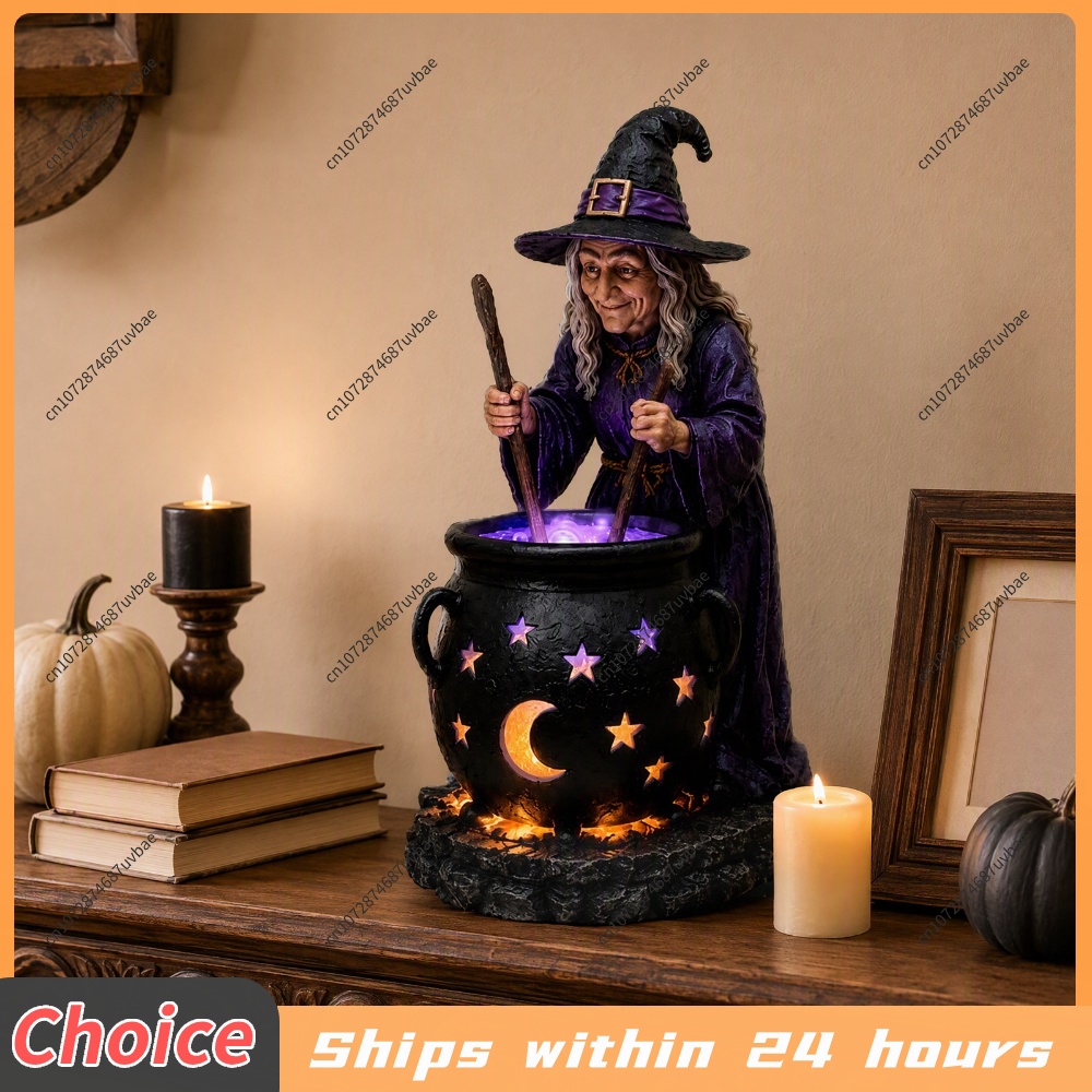 Solar Powered Halloween Witch  - Outdoor Lighting Ip65 ulasan dan harga