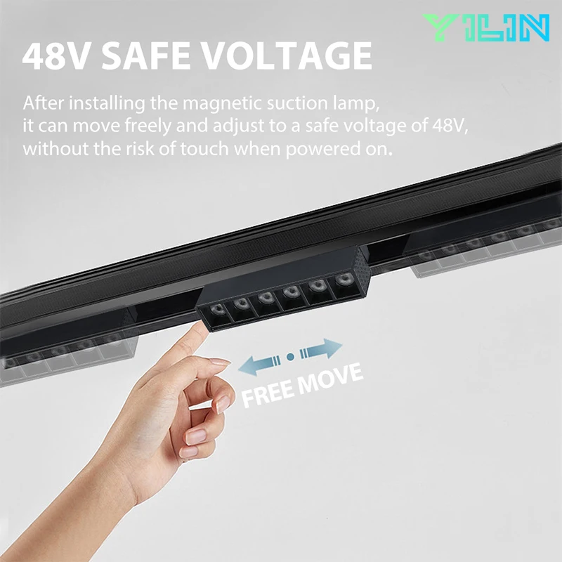 LED Magnetic Track Light Embed - Outdoor Lighting Track ulasan dan harga