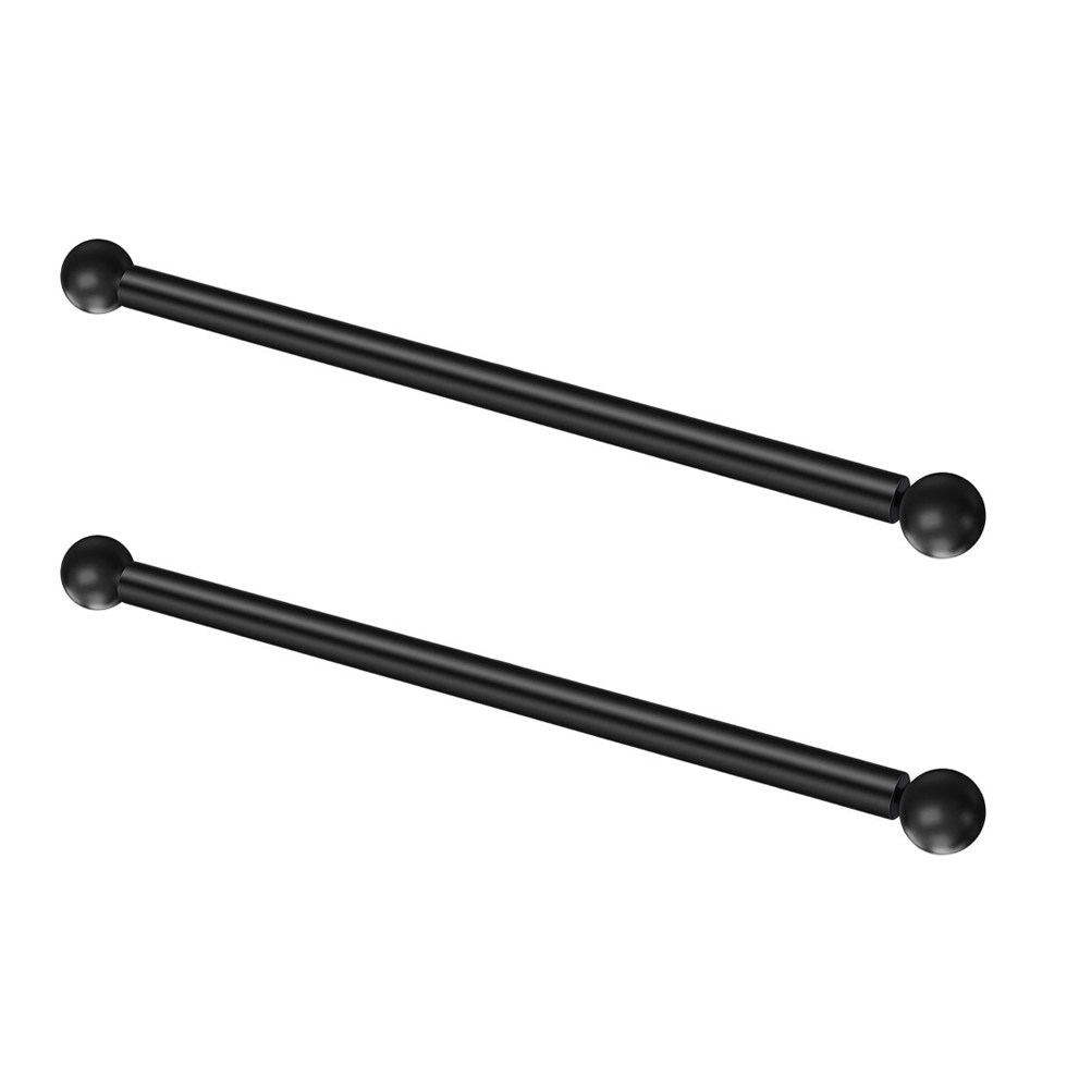 2Pcs Outdoor Lamp Post Cross A - Outdoor Lighting Black ulasan dan harga