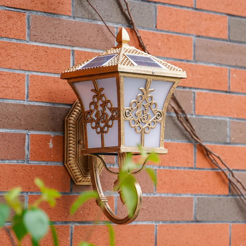 Outdoor European Style Solar P - Outdoor Lighting Waterproof ulasan dan harga