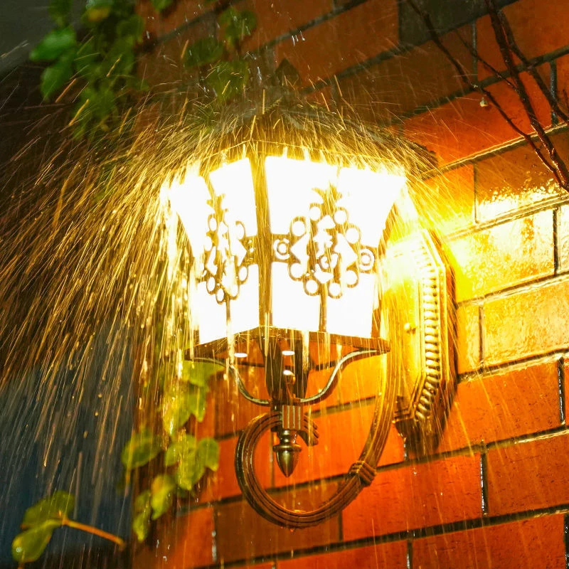 Outdoor European Style Solar P - Outdoor Lighting Waterproof ulasan dan harga