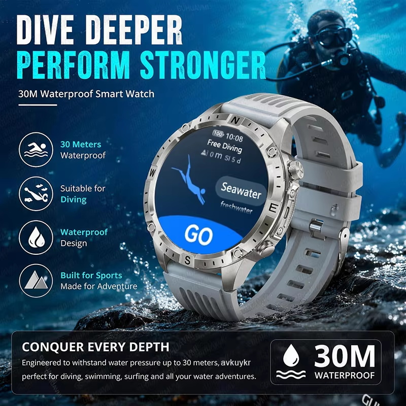 T-Rex3 Pro New GPS Smart Watch - Outdoor Lighting Wireless ulasan dan harga