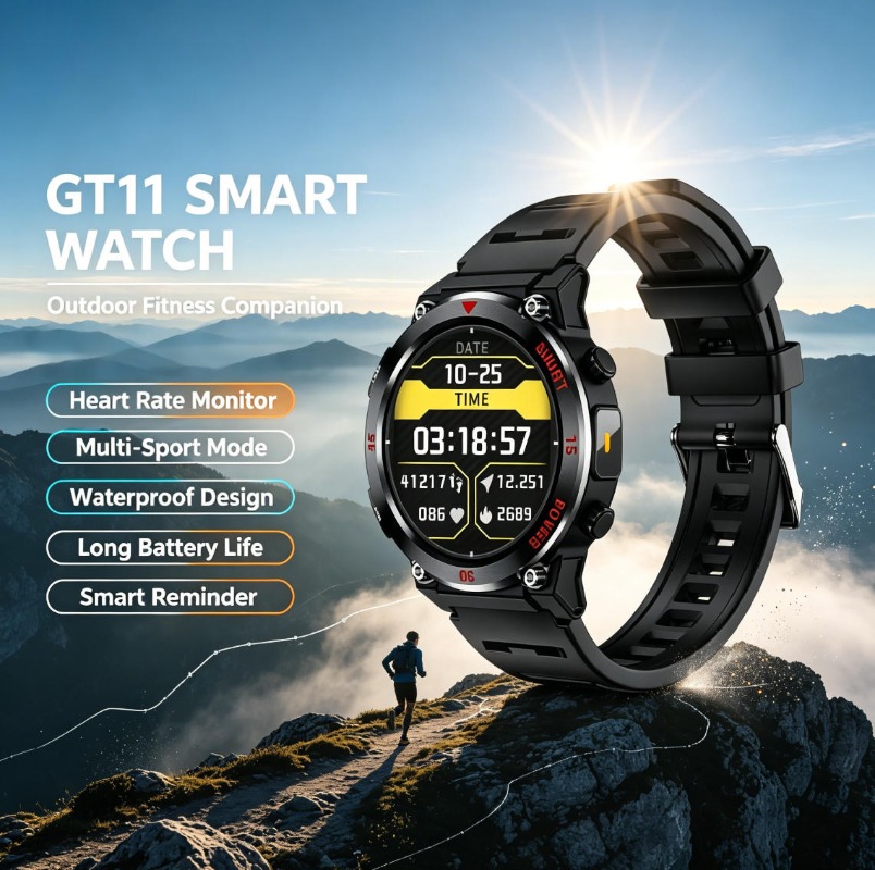 GPS Outdoor Sports Smartwatch, - Outdoor Lighting Track ulasan dan harga