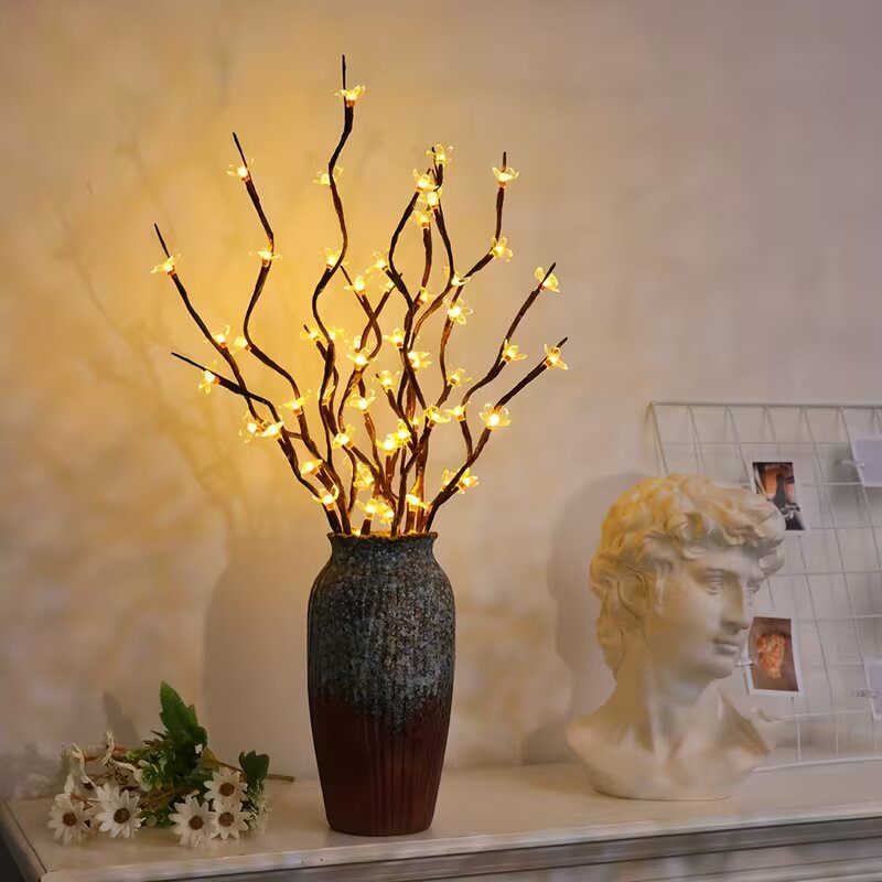 1/2PC 20LED Cherry Blossom Tre - Outdoor Lighting Effects ulasan dan harga