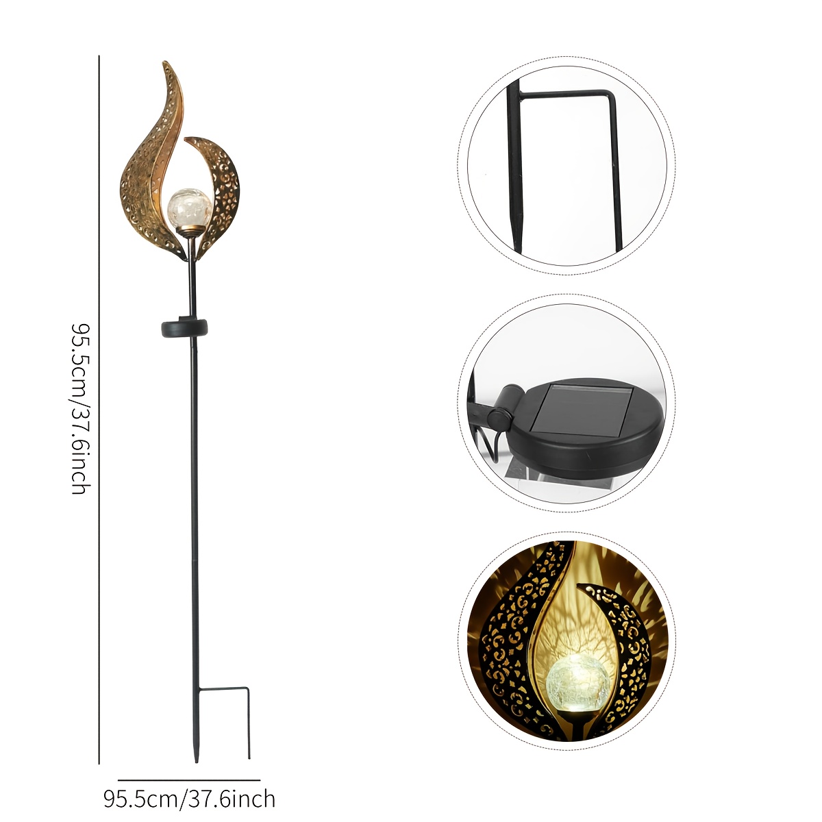 Outdoor Garden Solar Statue Li - Outdoor Lighting Pathway ulasan dan harga