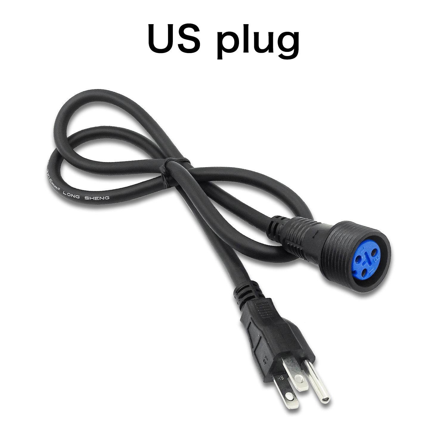 IP65 Waterproof Power Cord 3Pi - Outdoor Lighting Uk ulasan dan harga