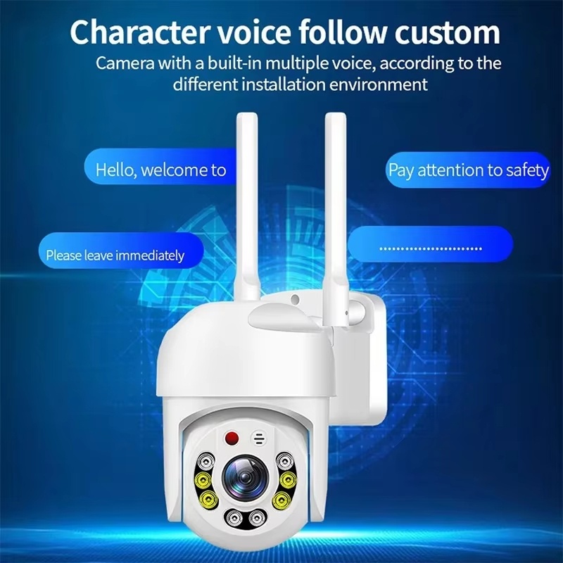 Outdoor HD WiFi Camera 360° Ro - Outdoor Lighting Track ulasan dan harga