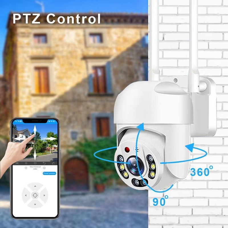Outdoor HD WiFi Camera 360° Ro - Outdoor Lighting Track ulasan dan harga